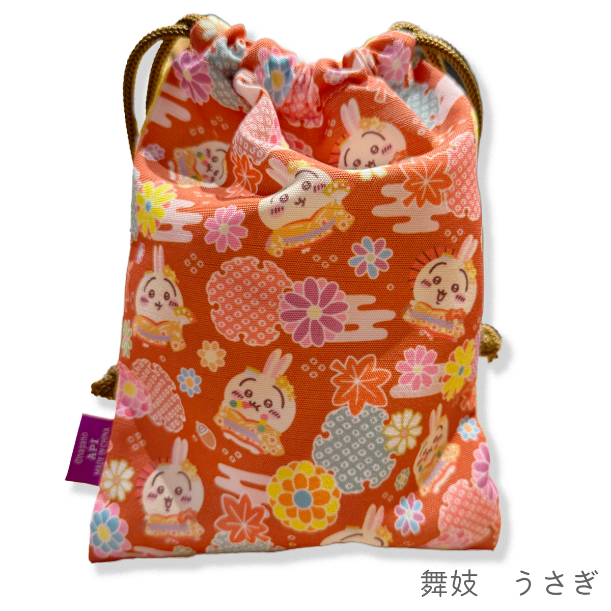 京都限定　ちいかわ巾着　伏見稲荷/舞妓【ネコポス送料込み】