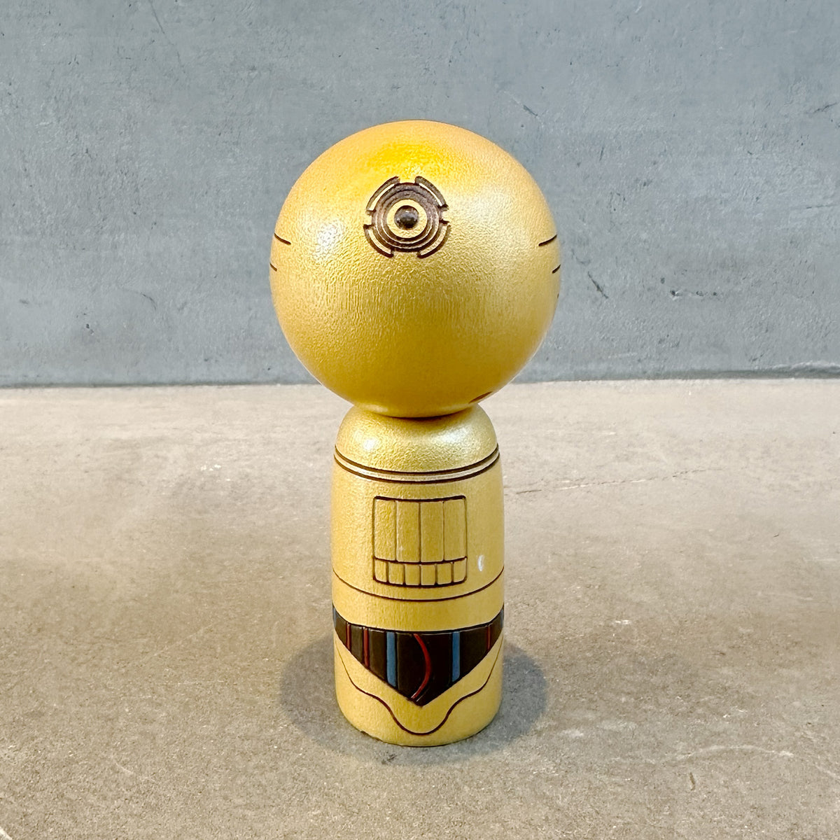 STAR WARS C-3PO こけし 【 卯三郎こけし 】